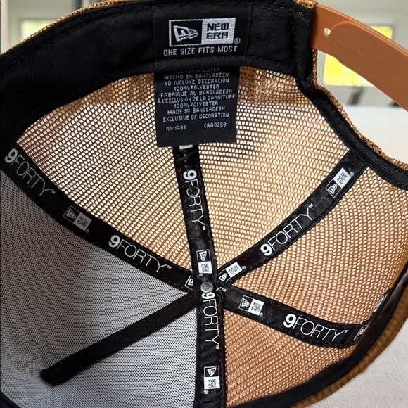 New Era Oakland A’s A-Frame Trucker SnapBack Hat - Picture 6 of 8